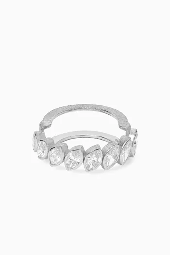 Roma Diamond Ring in 18kt Gold