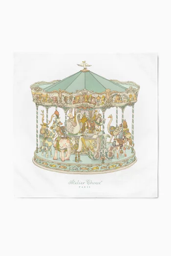 Carousel Blanket in Organic Cotton