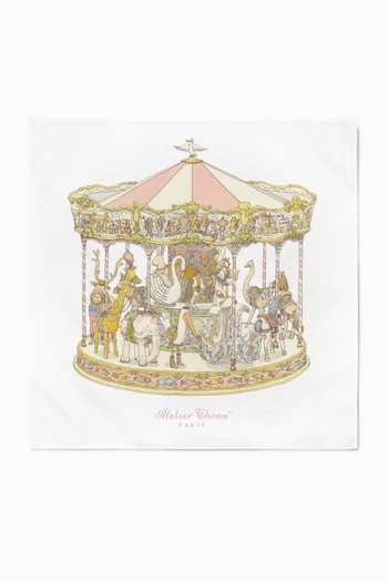 Carousel Blanket in Organic Cotton