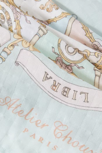 Zodiac Blanket in Organic Cotton