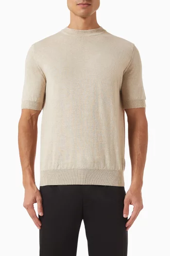 T-shirt in Cashwool®