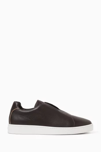 Grain AUR3 Sneakers in Leather