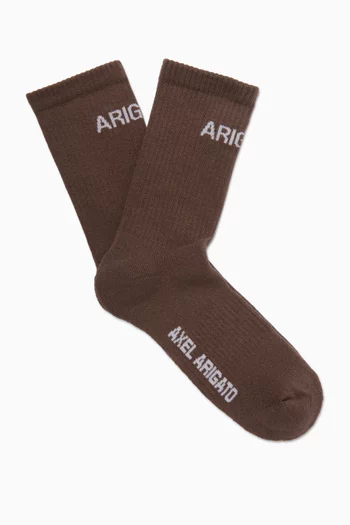 Logo Tube Socks in Cotton-blend