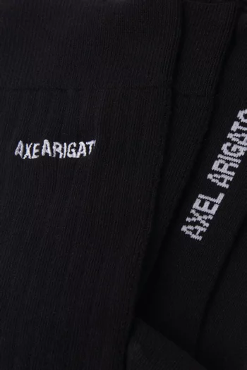 Linear Arigato Socks in Cotton-blend