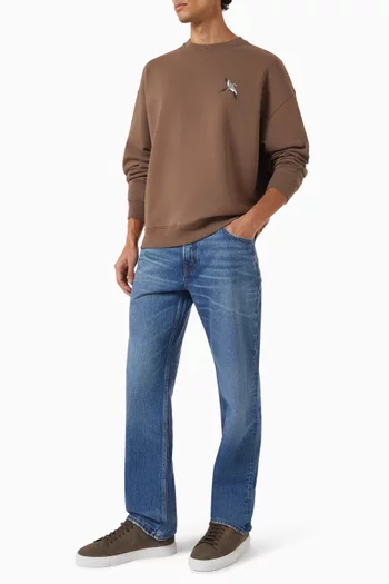 Micro Bee Bird Sweatshirt in Fleece