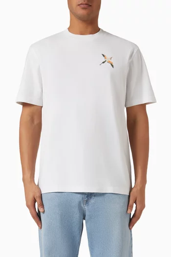 Micro Bee Bird T-shirt in Cotton