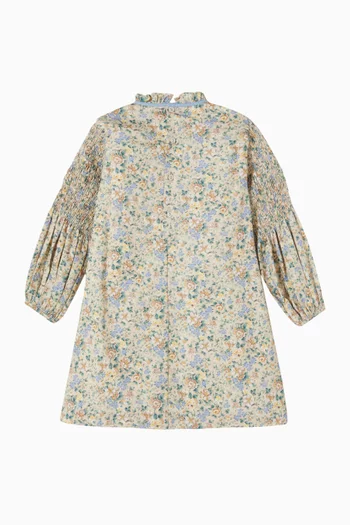Raya Hand-Smocked Dress