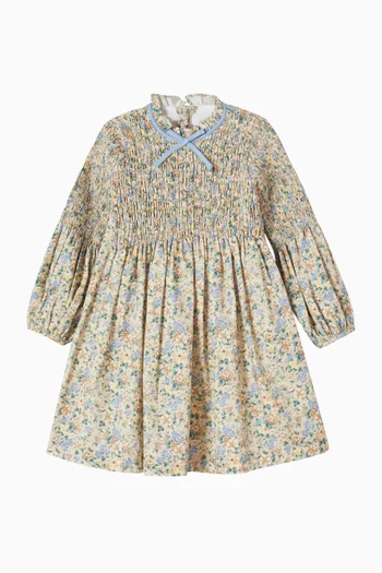 Raya Hand-Smocked Dress