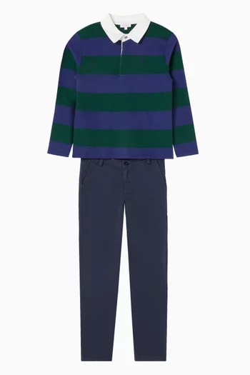 Tijo Rugby Shirt in Cotton