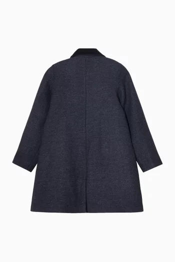 Nardo Collared Coat in Wool