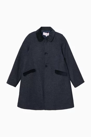 Nardo Collared Coat in Wool