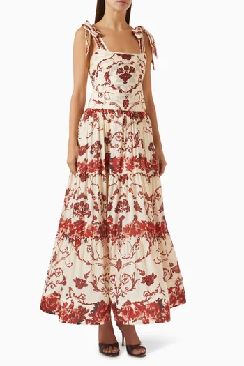 Haven Flared Maxi Dress