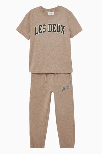 College T-shirt in Cotton