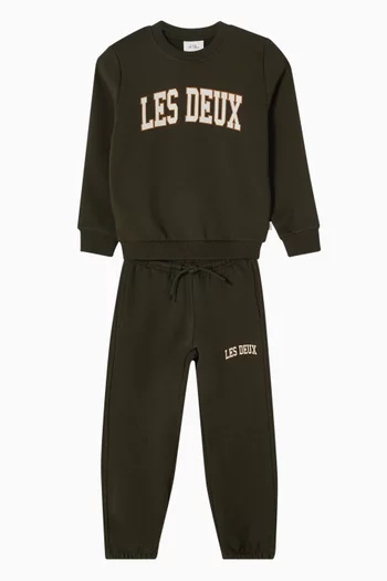 College Sweatpants in Cotton Jersey
