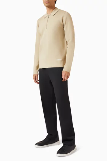 Samatt Half-zip Polo Sweater