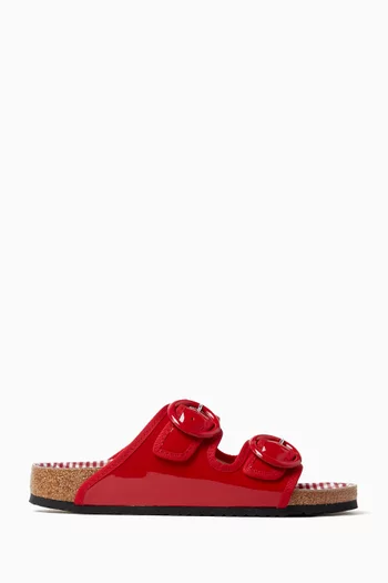 x Birkenstock 1774 Arizona Slides in Patent Leather
