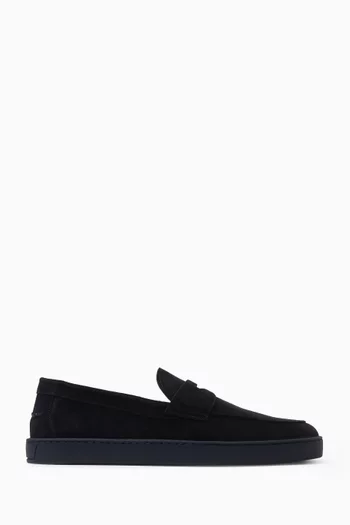 Cowes Slip-on Loafers in Suede