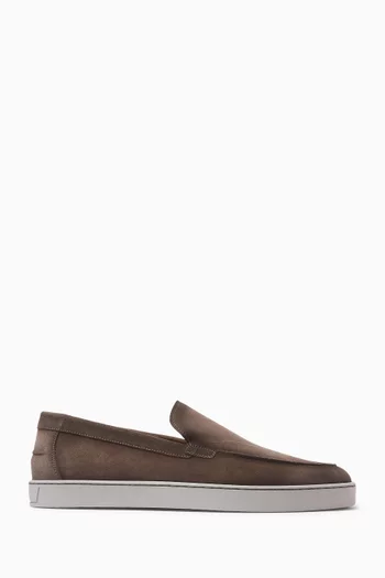 Cowes Penny Loafers in Suede
