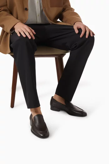Hook Loafers in Leather