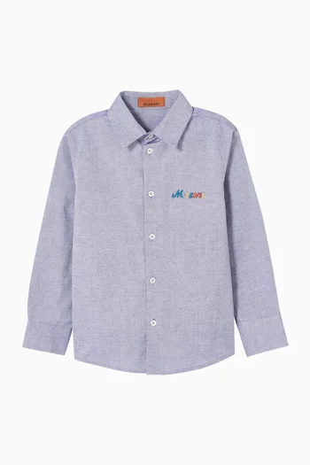Logo Embroidered Shirt