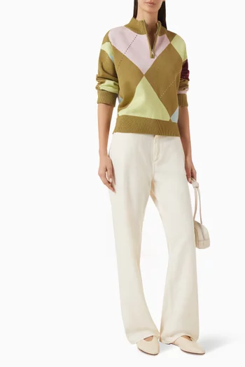 Anna Argyle Sweater