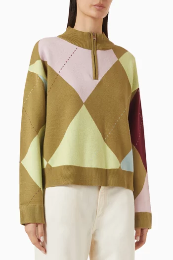 Anna Argyle Sweater