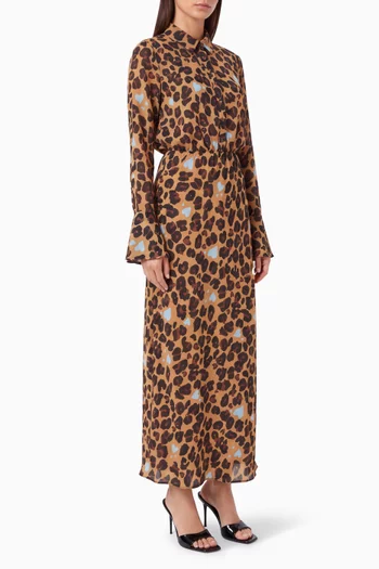 Heart Leopard Mia Dress
