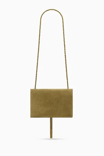 Small Kate Tassel Bijoux Bag in Suede