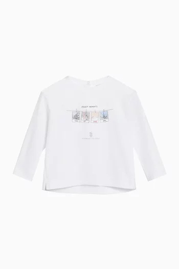 Baby Bernie T-shirt in Cotton Jersey