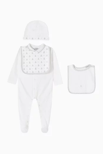Baby Bernie Sleepsuit Set in Cotton