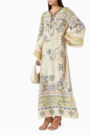 Savannah Kaftan in Velora Crepe