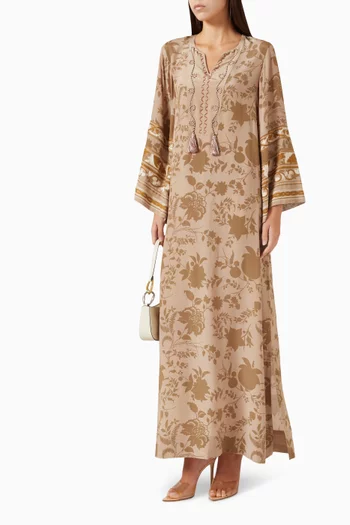 Skinny Jalabiya in Crepe