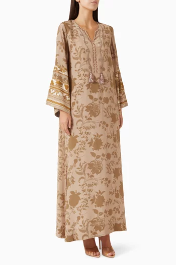 Skinny Jalabiya in Crepe