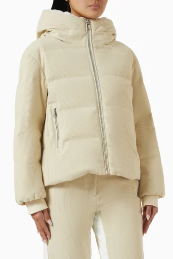 Barsy Down Jacket in Velvet