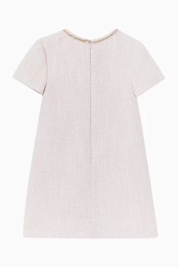 Braided Dress in Bouclé