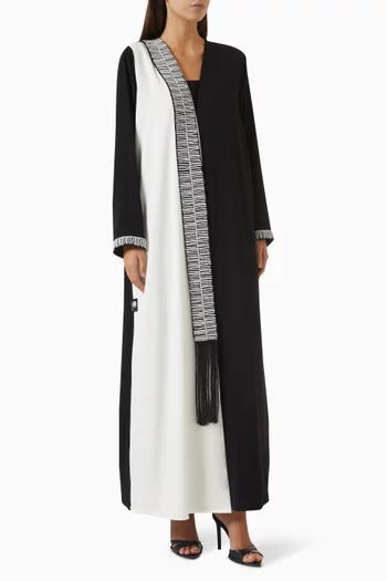 Embellished Abaya in Nada