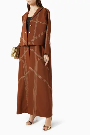 عباية رسمية كريب