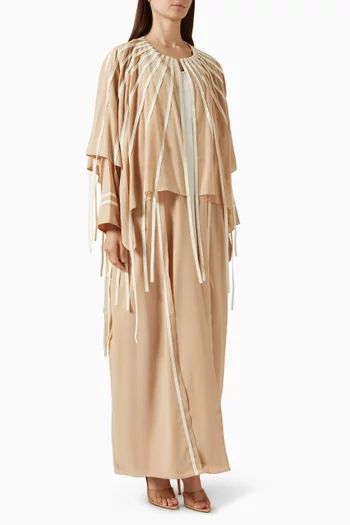 Reverie Abaya in Crepe