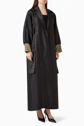 عباية اتولييه حرير هندي