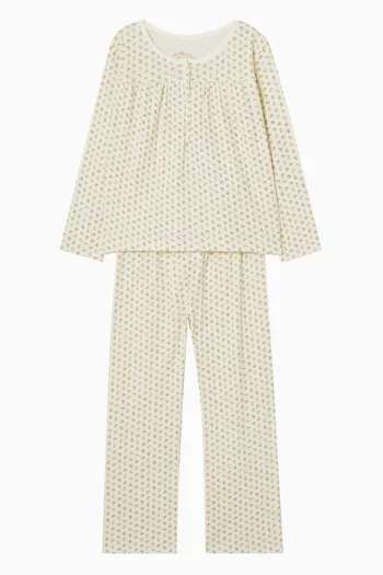 Bellina Pyjama Set in Organic Cotton