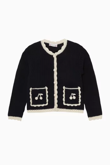 Marlys Cardigan in Wool-blend