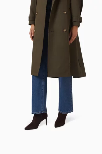 Everynight Ankle Boots in Seude