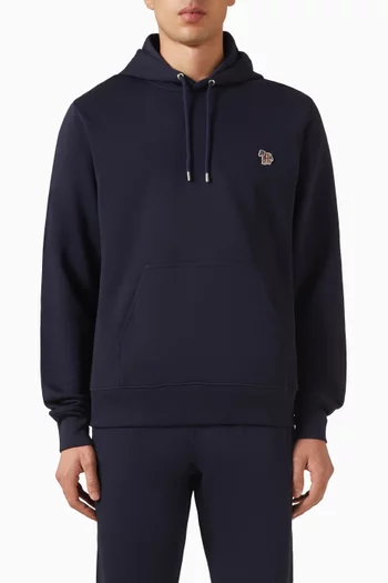Zebra Logo Hoodie in Cotton