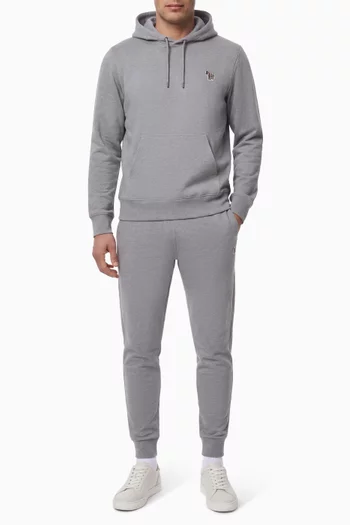 Zebra Logo Hoodie in Cotton