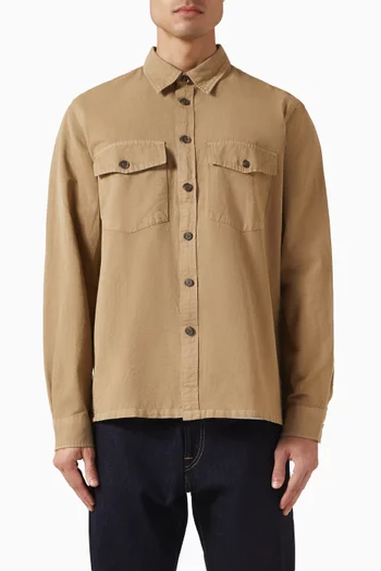 Casual-fit Overshirt in Cotton