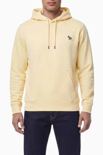 Zebra Logo Hoodie in Cotton