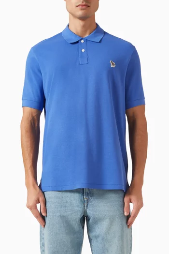 Zebra Polo Shirt in Organic Cotton
