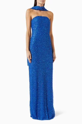 Embellished Mermaid Gown