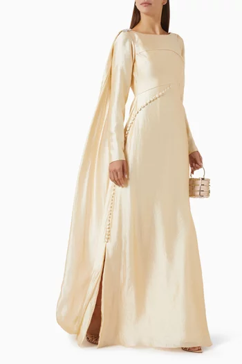 Open-back Gown