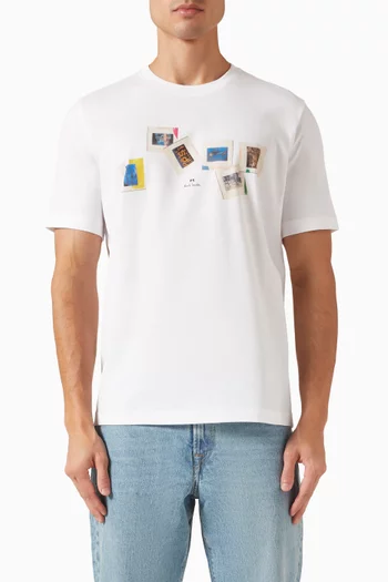 Slides T-shirt in Cotton